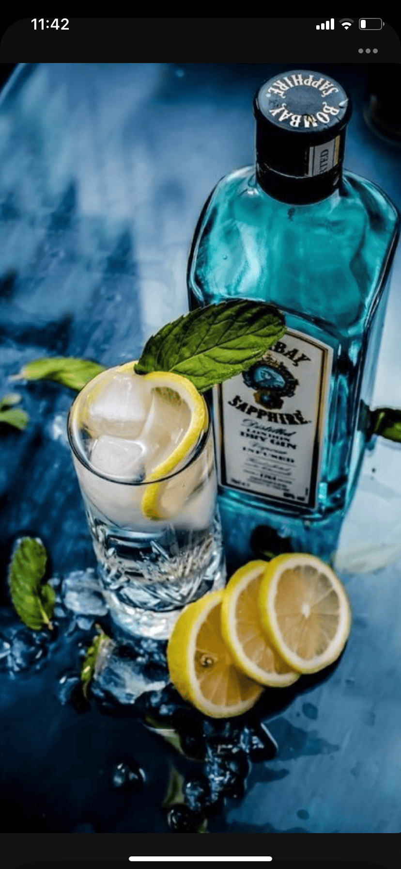Bombay botella