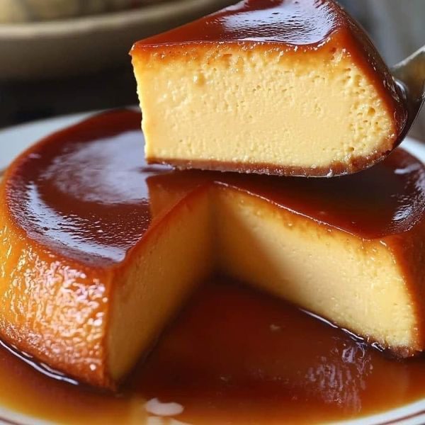 Flan casero artesanal