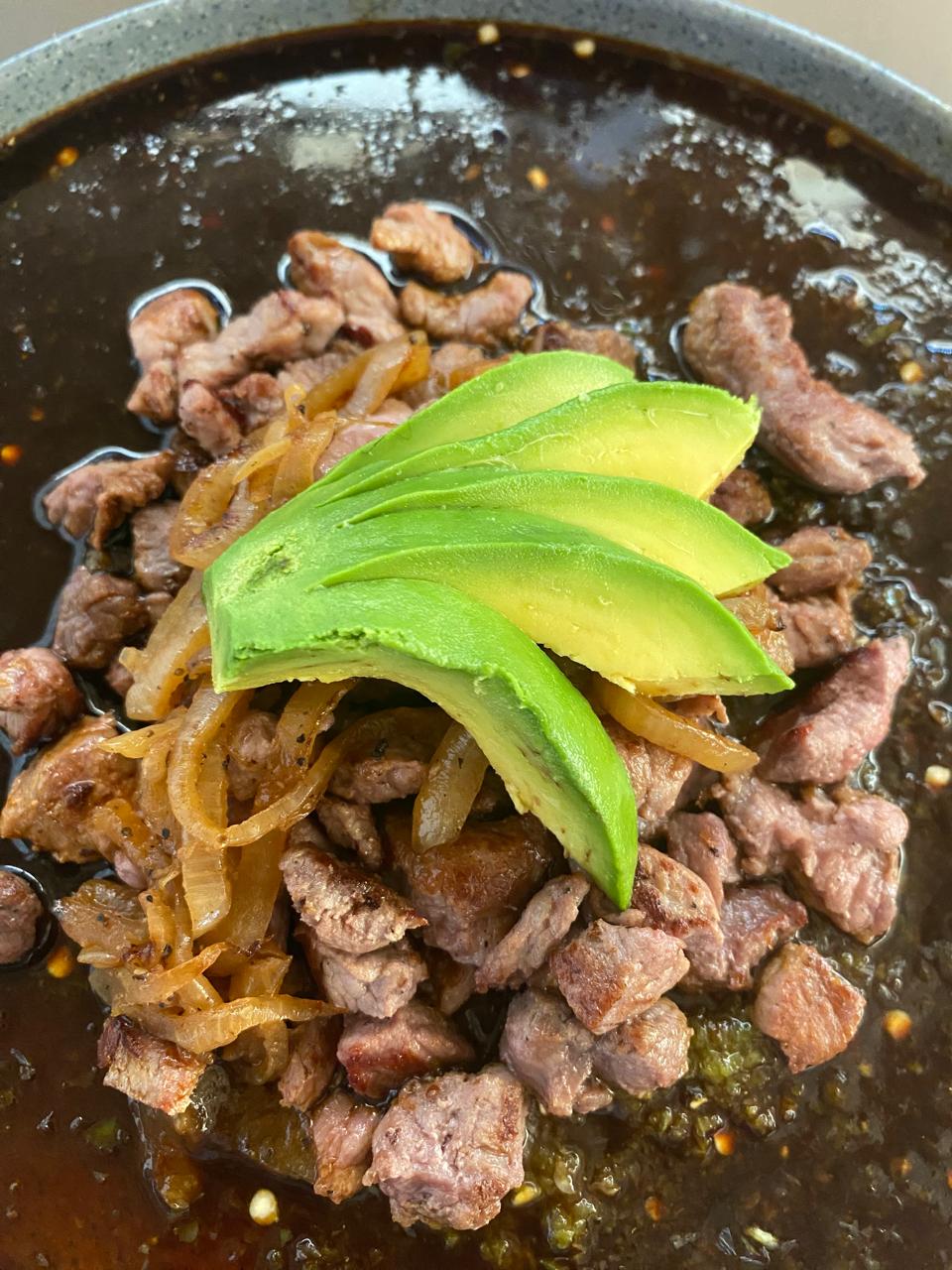 Aguachile de arrachera